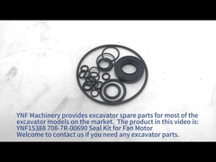 708-7R-00690 Zestaw pieczęci do silnika wentylatora, C0160-01A0 I H0360-01A0