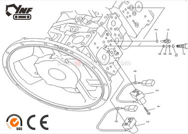 kupować PC200-7 702-21-55901 Części elektryczne do koparki stalowej zaworu pilotowego online manufacture