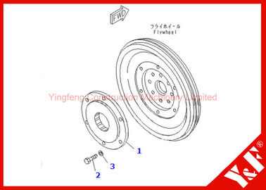 kupować Komatsu Excavator Coupling 203-01-67160 Main Power Take Off online manufacture
