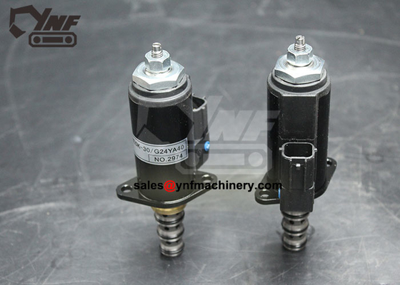 CX75SR Obudowa koparki Główny zawór elektromagnetyczny pompy KHJ1714 LRC0014